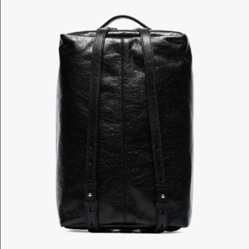 GUCCI Black Morpheus Leather Travel/Backpack Bag - Picture 5 of 7